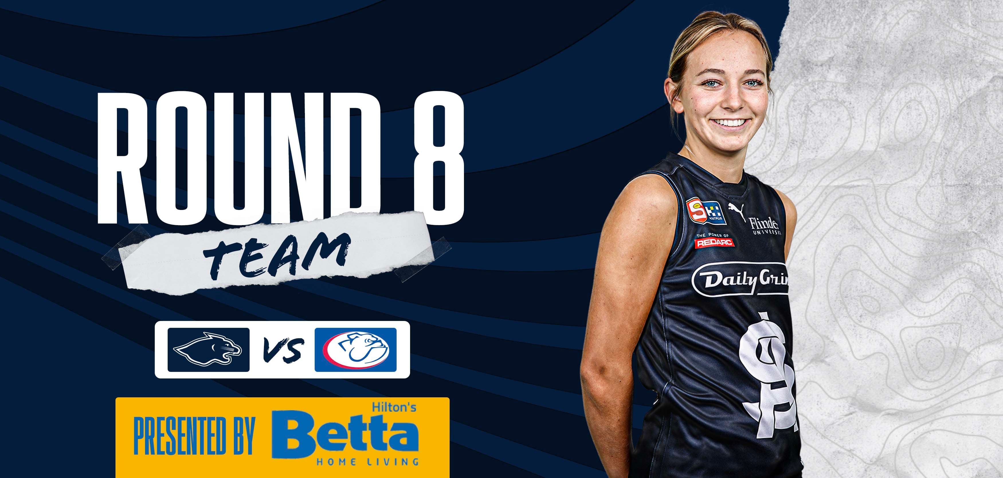 BETTA Team Selection: SANFLW Round 8 v Centrals BETTA Team Selection: SANFLW Round 8 v Centrals